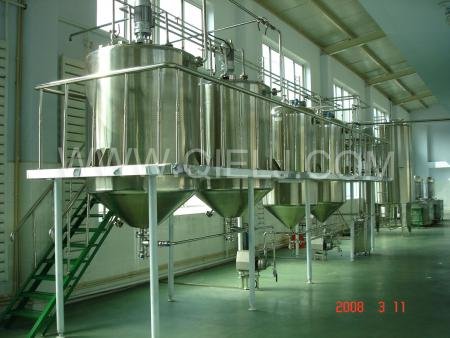 大型精煉米糠油生產(chǎn)設(shè)備(圖1) 大型精煉米糠油生產(chǎn)設(shè)備(圖1)